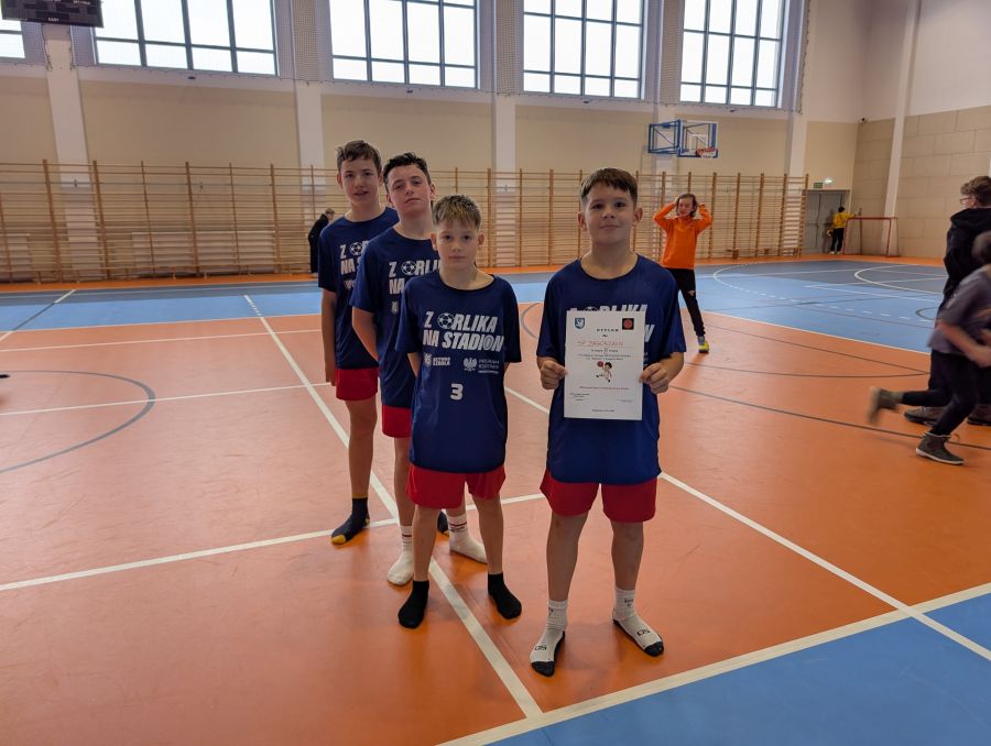 Gminne Igrzyska dzieci w koszykówce 3x3 chłopców
