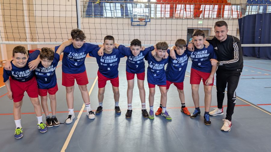 Gminne Igrzyska Dzieci w mini siatkówce chłopców - Kobylanka
