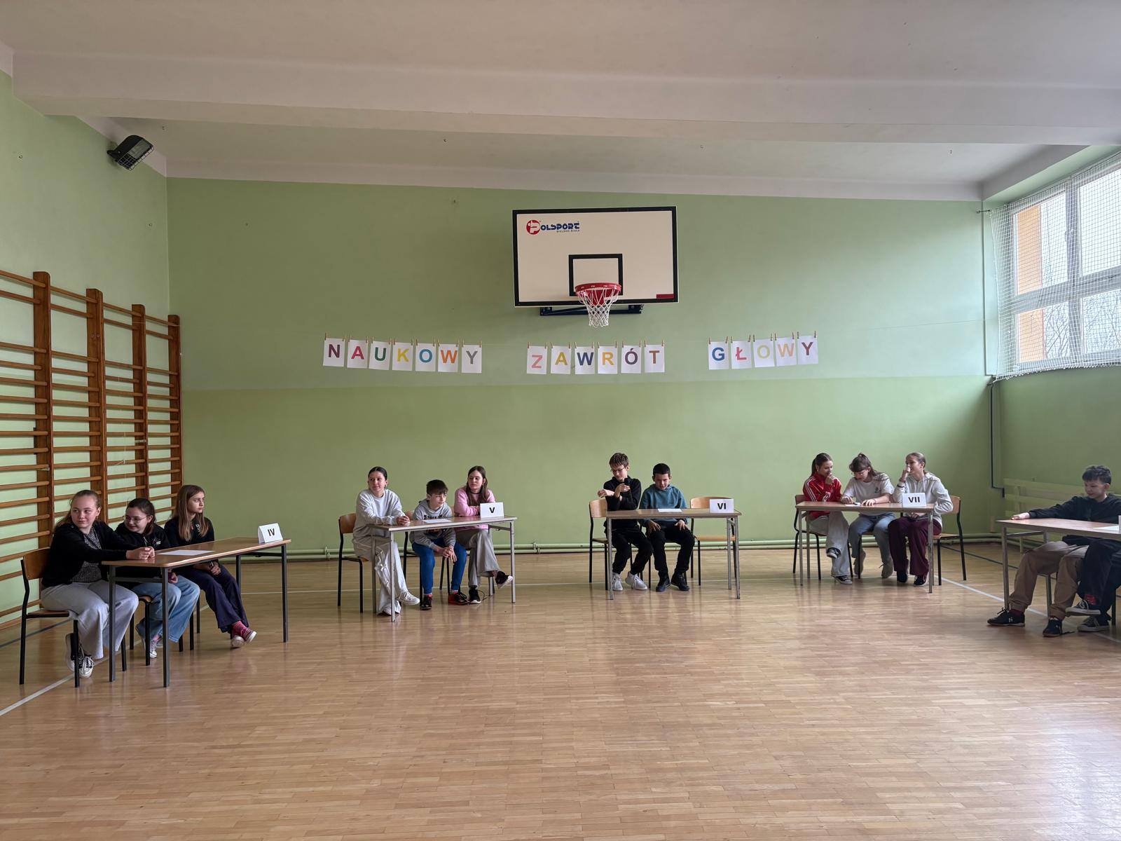 "Naukowy Zawrót Głowy" Szkolny Konkurs Matematyczno-Przyrodniczy