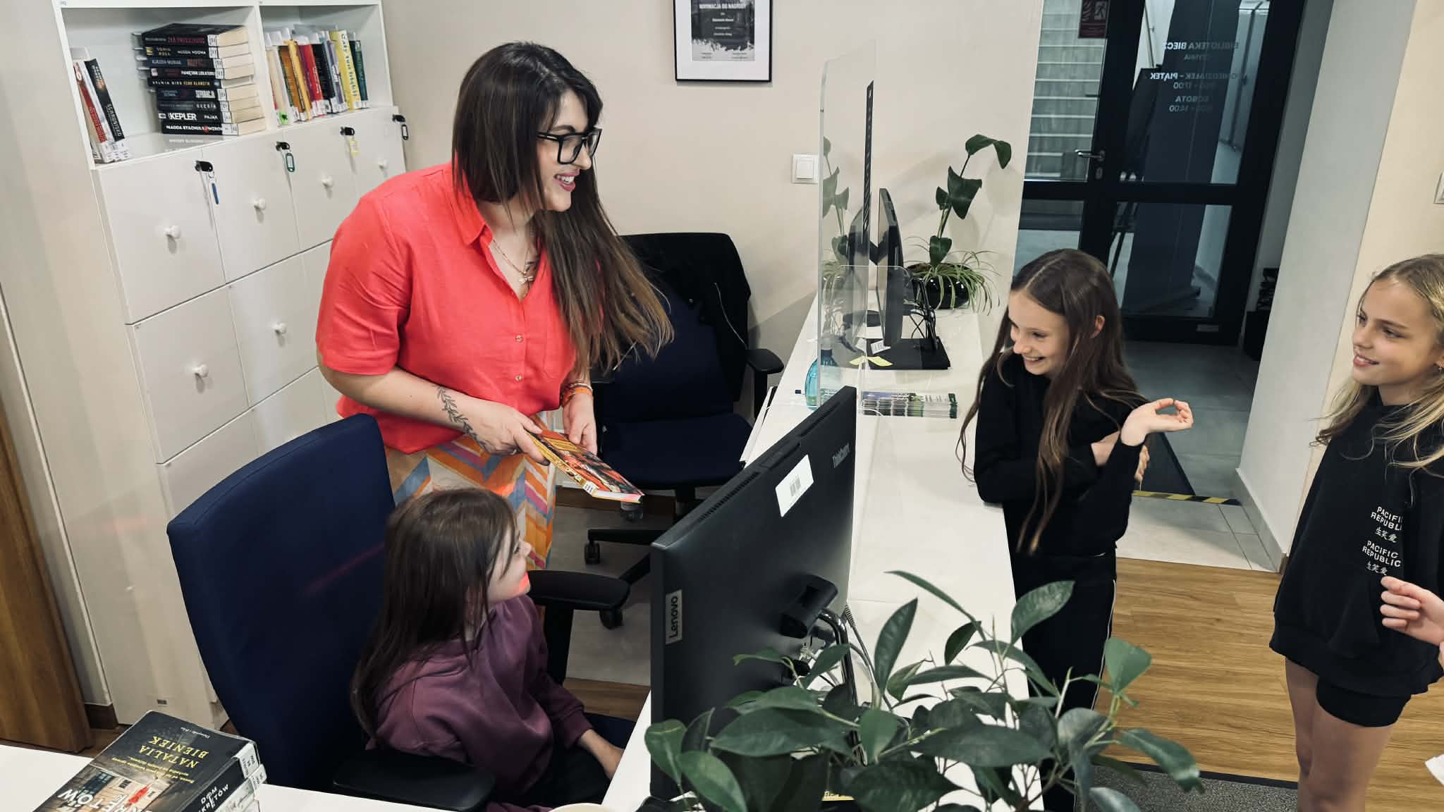 Wizyta w Bibliotece Biecz