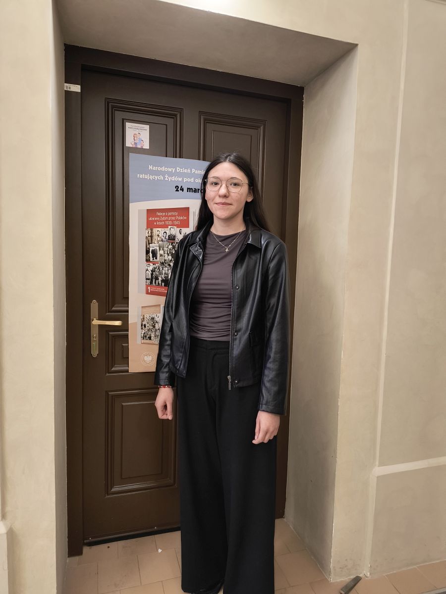 Carmen Wędrychowicz - Finalistka wojewódzka konkursu tematycznego IPN