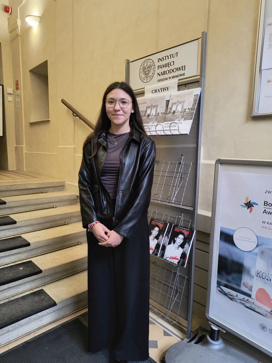 Carmen Wędrychowicz - Finalistka wojewódzka konkursu tematycznego IPN