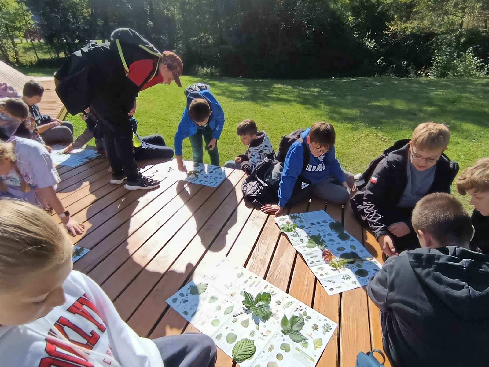 Lekcja przyrody w terenie – leśna przygoda w EKOPARKU RADOCYNA